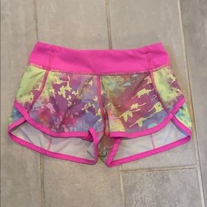 Girls ivivva shorts - size 6